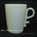 300 ml taza de porcelana blanca (CY-P781)